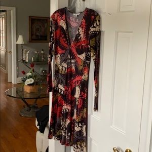 CAbi knot front dress